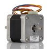Silnik krokowy 24 V 0.39Nm 1.8° średnica wału: 5mm Sanyo Denki żyły: 4