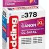 Edding atrament Zamiennik Canon CL-541 XL zamiennik Cyjan, Magenta, Żółty EDD-378 18-378