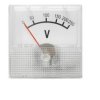Woltomierz panelowy mini 250V DC