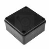 Puszka n/t 100x100x 50 czarna PawBol S-BOX 116C