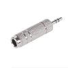 Adapter Jack 6,3mm / Jack 3,5mm SILVER