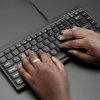 Mini Chiclet Keyboard - USB Wired - Black