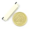 Złącze FFC / FPC ZIF 20 pin, raster 1mm