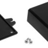 ABS enclosure, (L x W x H) 63.25 x 48.4 x 28 mm, black, IP54, 4U32090503006