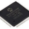 Mikrokontroler Microchip PIC18F TQFP 80-pinowy Montaż powierzchniowy PIC 1,024 kB, 48 kB 8bit CAN:1 40MHz RAM:3,328 kB