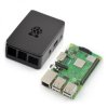 Raspberry Pi 3 B+ z obudową RS Pro Plus czarna z klapką