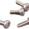 Screw, steel, (L) 10 mm, silver, for series 1590Z, SCGM4