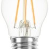 LED lamp, E27, 4 W, 470 lm, 240 V (DC), 240 V (AC), 2700 K, clear, warm white, E, FP274CL