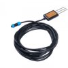 Industrial Soil Moisture & Temperature & EC Sensor MODBUS-RTU RS485 (S-Soil MTEC-02B), with waterproof aviation connecto