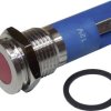 TRU COMPONENTS 1605981 Lampka sygnalizacyjna LED TC-92106c41, 60 mcd, 12 V DC/AC, 12 mm