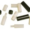 Tulejka dystans. L= 6mm tworzywo białe 8szt