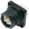 FO plug, SC, GOF/POF, singlemode, ceramic, black, 100007626