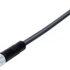Sensor actuator cable, M8-cable plug, straight to open end, 3 pole, 5 m, PUR, black, 4 A, 77 3705 0000 50003-0500