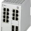Switch przemysłowy Ethernet Phoenix Contact FL SWITCH 2214-2FX SM 2702906, 10 MBit/s, 100 MBit/s
