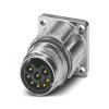 Złącze wielostykowe przemysłowe 17-pinowe M17 Montaż przedni Wtyczka Phoenix Contact