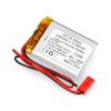Akumulator Li-Pol Akyga 550mAh 1S 3,7V - złącze JST-BEC + gniazdo - 40x30x5mm