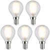 Żarówka LED Paulmann 29097 E14 4.8 W 470 lm ciepła biel 5 szt.