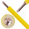 Kabel instalacyjny DY / H07V-U 1mm2 jednożyłowy żółty 450/750V drut Elektrokabel