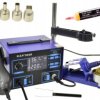 Stacja Lutownicza WEP 992D +statyw +flux 223