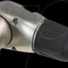 RC5MR XLR cable plug 5-pole angled, nickel-plated housing