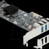 89008 PCIe x4 > 4 x external USB 3.0 Typ-A