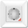 Inteligentne gniazdo SMART LIFE WALL SOCKET OUTLET 230V + SINGLE FRAME WIFI 1xUSB A 1xUSB C białe EXTRALINK EX.35717