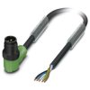 Przewód czujnik-siłownik ze złączem Złącze M12 liczba rdzeni 5 długość 5m Rodzaj A Męskie
