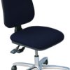 ESD swivel chair, for hard floors, seat hight 45-60 cm, blue, C-214 8600-B