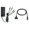 Zasilacz typu desktop wielowyjściowy impulsowy 12V 5A CMS 4-wyjściowy 4x wtyk DC 2,1/5,5