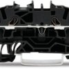 4-wire feed-through terminal, spring-clamp connection, 0.25-4.0 mm², 1 pole, 24 A, 8 kV, black, 2002-1405
