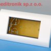 Puszka podtynkowa na cztery adaptery mosaic 45x22,5 mm