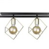 Lampa sufitowa nowoczesna 4xE27 ARNICA BLACK/GOLD