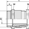 LAPP 52024974 Dławnica kablowa SKINDICHT® SHV-VITON PG 29/29/22, od 19.5 mm, do 21.8 mm, PG29, 10 szt.