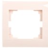 LOGI Ramka pojedyncza pozioma Kremowy 021460003 25176