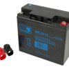 Akumulator; kwasowy bezobsługowy AGM; MW 18-12; 12V; 18Ah; 181x77x167mm; śruba M5; MW POWER; 5,5kg; 6÷9 lat