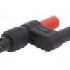 Adapter gniazdo czarny 62,7mm Wersja: izolowane 67.9538-21