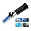 4 w 1 Refraktometr do samochodów Antifreeze Battery Fluid Refraktometr Glass Freezing Point Water Coolant Tester