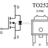Tranzystor N-MOSFET; 30V; 60A; NE60N03-G; TO252