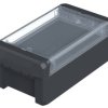 Bopla B 140806 PC-V0-G 7024 (96023124) - obudowa uniwersalna z przezroczystą pokrywą (151 x 80 x 60 mm)