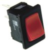 Przełącznik kołyskowy Wł.-wył. Nie 10 A SPST Czerwony Arcolectric (Bulgin) Ltd