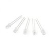 Dioda LED 5mm żółta clear - 5szt.