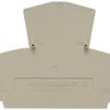 End plate for terminal block, 1070000000