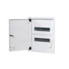 Rozdzielnica modułowa metalowa 2x12 podtynkowa IP30 N+PE I klasa drzwi białe KP-DB-I-MF-212 biały 35680