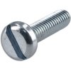 R-TECH 337020 Slotted Pan Head Machine Screws BZP M4 16mm - Pack Of 100