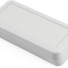 ABS handheld enclosure, (L x W x H) 110 x 50 x 30 mm, gray (RAL 7046), IP54, 1552D3GY