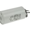 Kondensator; silnikowy (rozruchowy); I150V612K-G1; MKSP; 12uF; 450V AC; fi 35x65mm; z przewodami; Miflex; RoHS