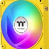 Thermaltake CT120 EX Reverse ARGB Sync PC Cooling Fan Bumblebee 3 Pack Wentylator do obudowy PC żółty (S x W x G) 120 x