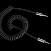 1.5m 3.5 Jack Stereo Male to Male Spring Cable - Kruger&Matz