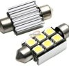 ŻARÓWKA C5W 6 SMD 5050 CAN BUS 39mm 11x39mm