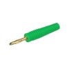 WTYK BANAN 2mm ZIELONY ZŁOCONY 36mm 25.205.3 10A 60V
